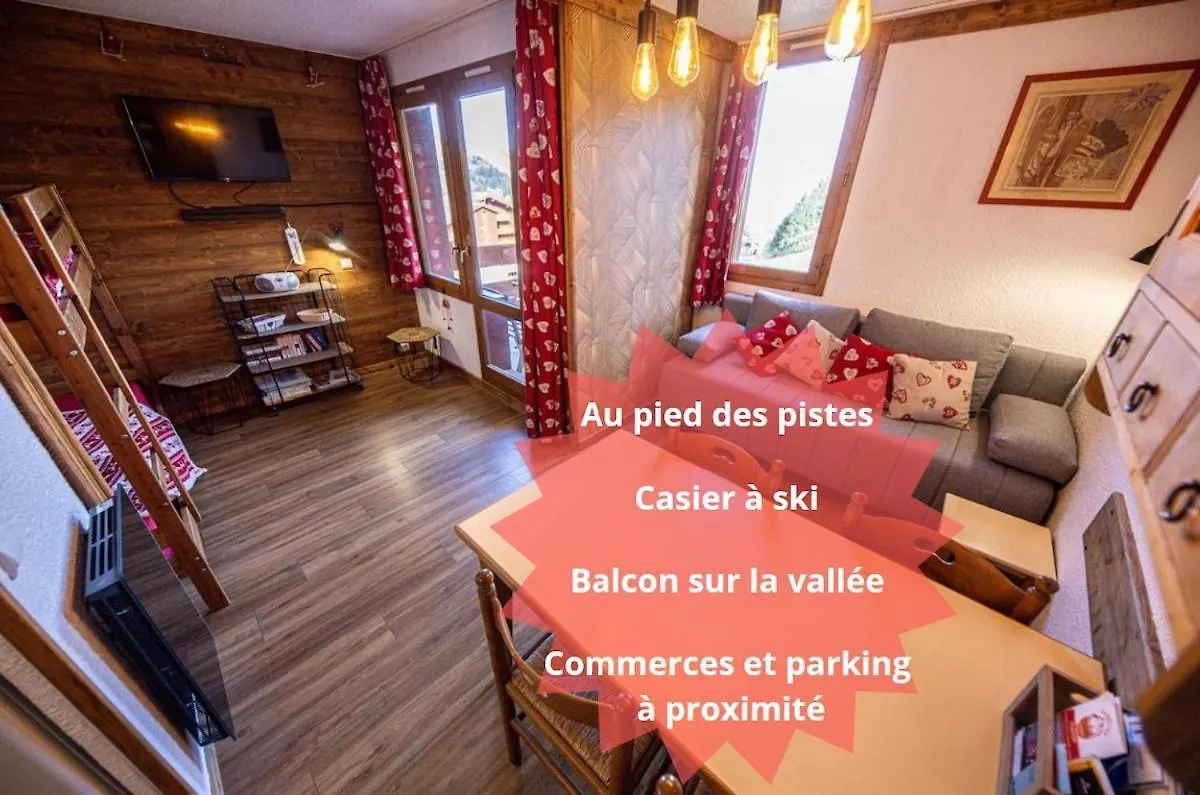 Belle Plagne 2050M Chaleureux Studio 4 Personnes La Plagne-Tarentaise Apartment